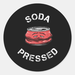 Adesivo Sensibilização Para A Saúde Mental Soda Depressão