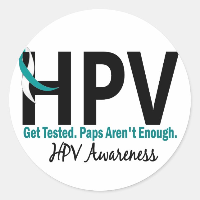 Adesivo Sensibilização para o HPV 4 (Frente)