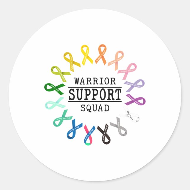 Adesivo Sensibilização para o Sobrevivente de câncer no Es (Frente)