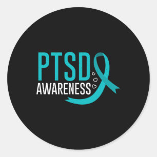 Adesivo Sensibilização Ptsd Posta Saúde Mental Estresse Tr