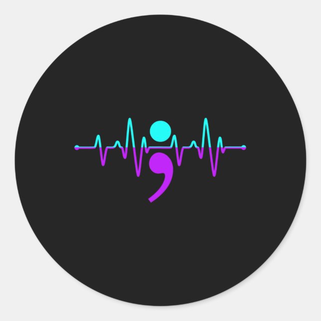 Adesivo Sensibilização Pulsação Feliz Suporte de Fita Gráf (Frente)