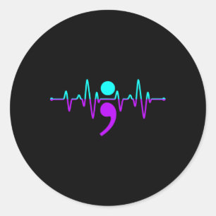 Adesivo Sensibilização Pulsação Feliz Suporte de Fita Gráf