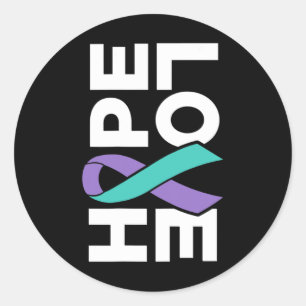 Adesivo Sensibilização Suicida - Sideways Esperam Prevençã