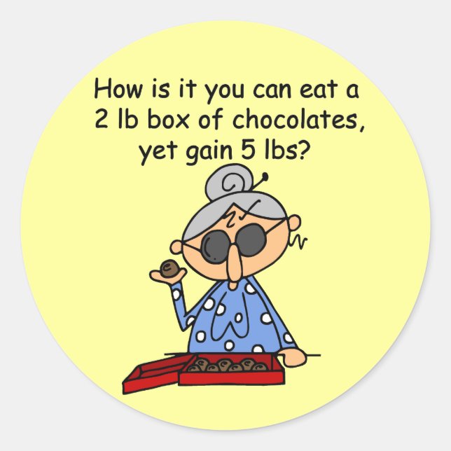 Adesivo Sensor de Chocolate (Frente)