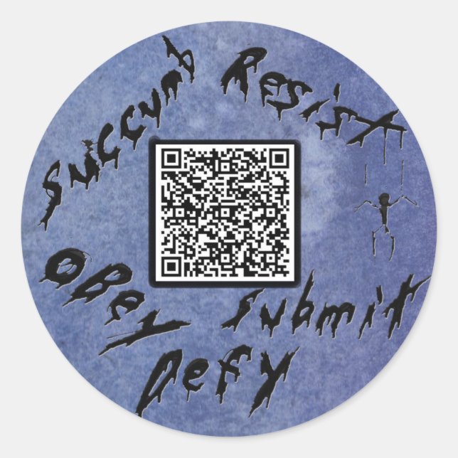 Adesivo Sentiaverum QR Sticker 1 (Frente)