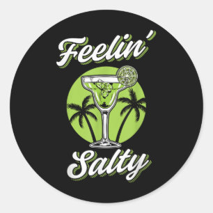 Adesivo Sentindo Salty Engraçado Cinco De Mayo Margarita M
