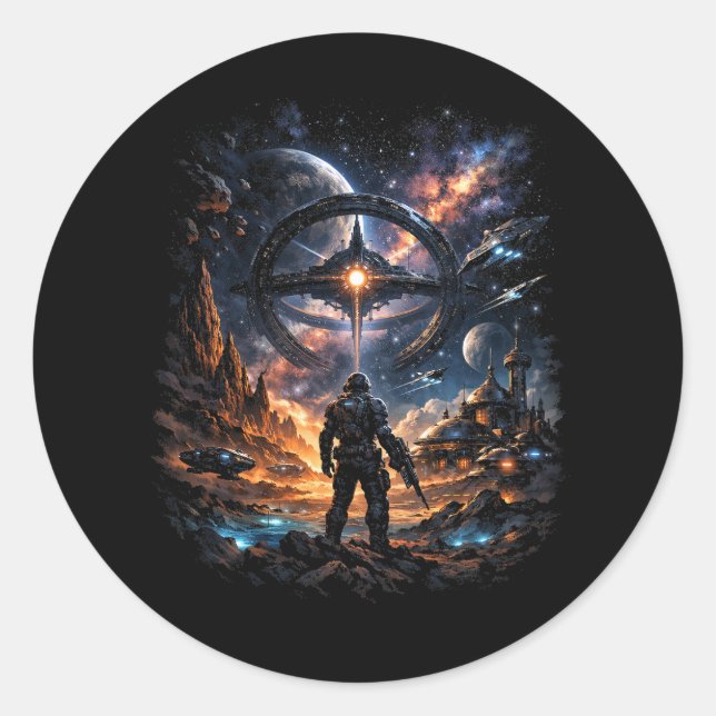 Adesivo Sentinel of the Star Gate (Frente)