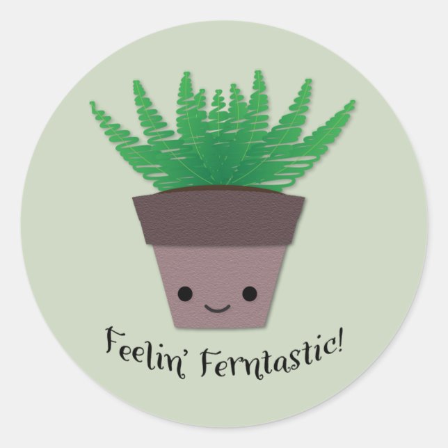 Adesivo Sentir Ferntastic Fern (Frente)