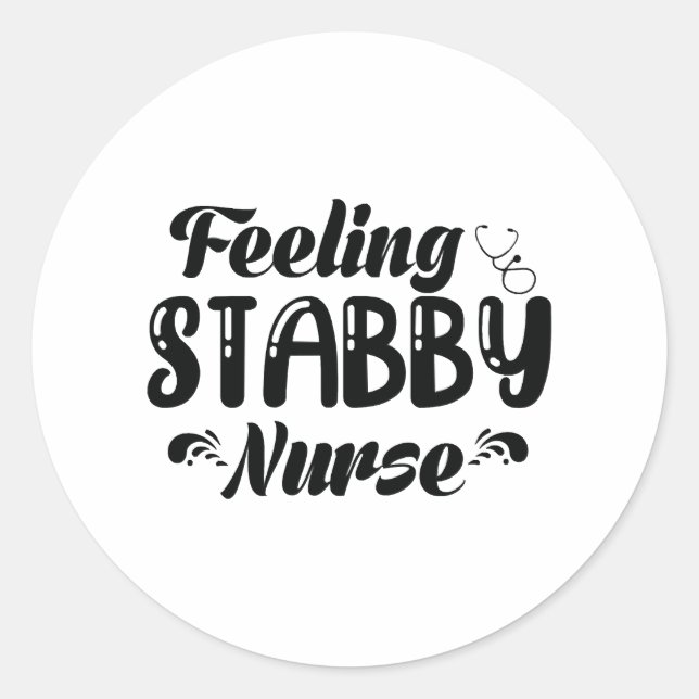 Adesivo Sentir-se esfaqueado (Frente)