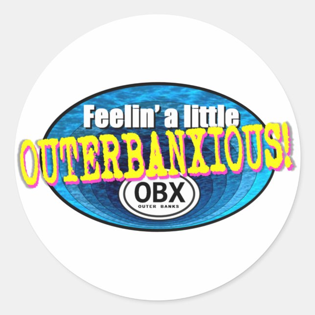 Adesivo Sentir um pouco de OBX (Frente)