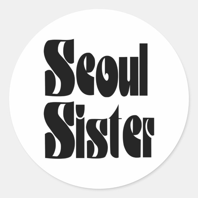Adesivo Seoul Sister (Frente)