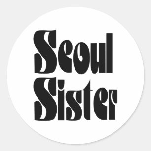 Adesivo Seoul Sister