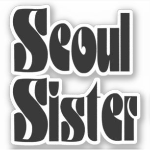 Adesivo Seoul Sister