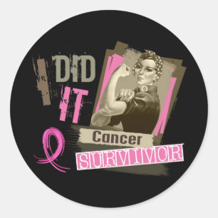Adesivo Sepia de Rosie eu fi-lo o peito Cancer.png