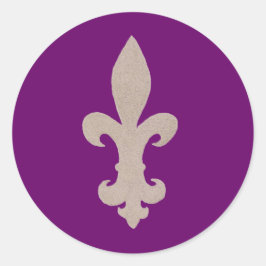 Adesivo sepia Fleur De Lis