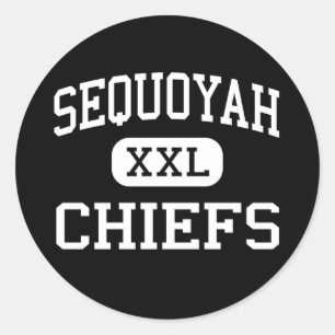 Adesivo Sequoyah - chefes - segundo grau - cantão Geórgi