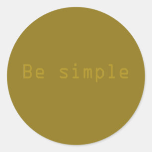 Adesivo ser simples