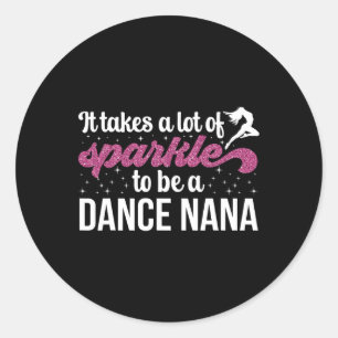 Adesivo Ser Uma Dança Nana Avó Dançando Nana De Uma Dança