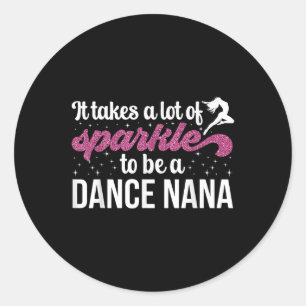 Adesivo Ser Uma Dança Nana Avó Dançando Nana De Uma Dança