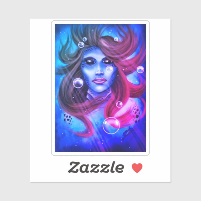 Adesivo Sereia (Folha)