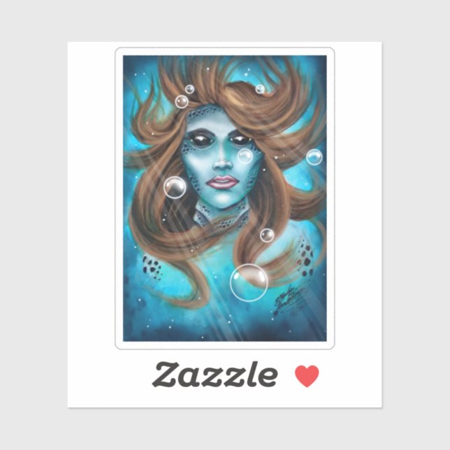 Adesivo Sereia (Folha)