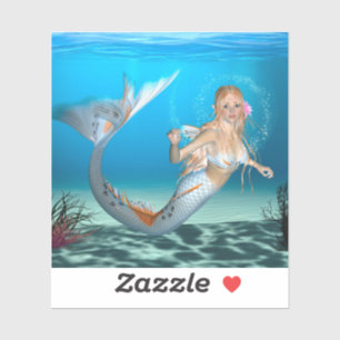 Adesivo Sereia Adorável