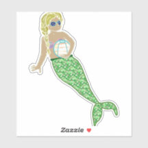 Sereia Amarela, Cauda Verde