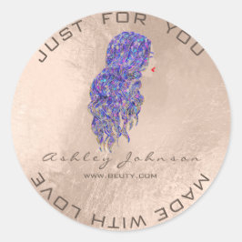 Adesivo Sereia Beauty Glitter Lash Makeup Hairdresser