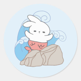 Adesivo Sereia Bunny Acomoda Uma Abertura De Verão