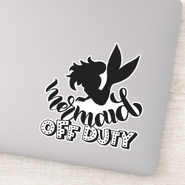 Adesivo Sereia De Duty Enny Beach (Detalhe)