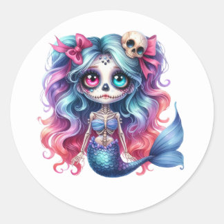 Adesivo Sereia de Halloween