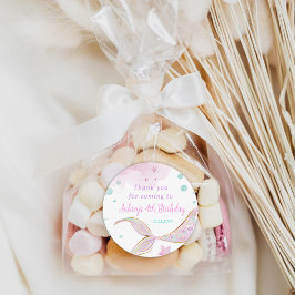 Adesivo Sereia, Festa de Piscina de Aniversário Sob O Mar