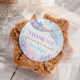 Adesivo Sereia Sob O Aniversário Do Mar