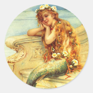 Adesivo Sereia Vintage