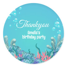 Sereia Whimsical Sob O Aniversário Do Mar