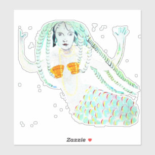 Adesivo Sereias com Dreadlocks Thunder_Cove