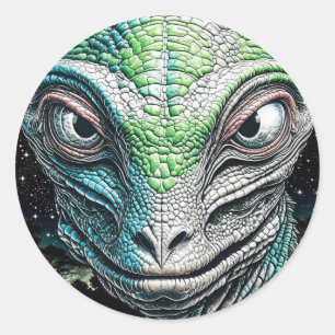 Adesivo Serem Extraterrestres da Alienígena do Homem de Li