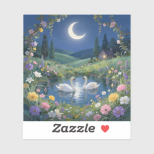 Adesivo Serenata ao Luar - Vinil Quadrado 