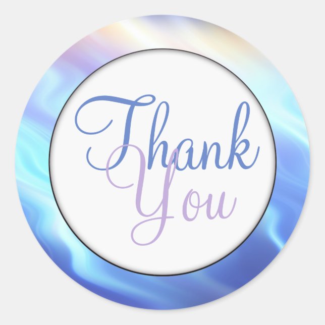 Adesivo Serene Aqua Turquoise Waves (Frente)