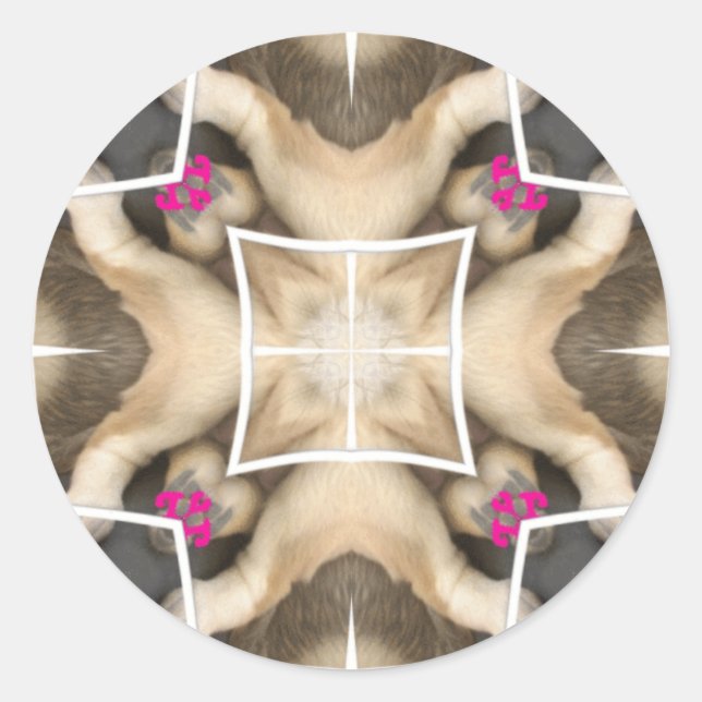 Adesivo Serengeti Splendor: Oculto de Animais Vibrantes (Frente)