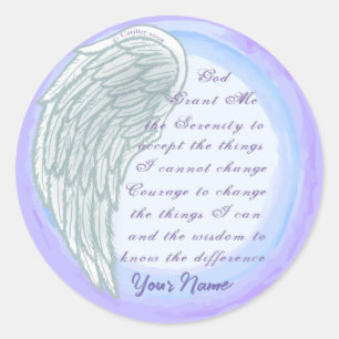 Adesivo Serenidade Oração: vinhetas cristãs