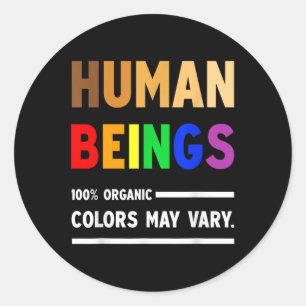 Adesivo Seres Humanos Cores Orgânicas A 100% Podem Variar
