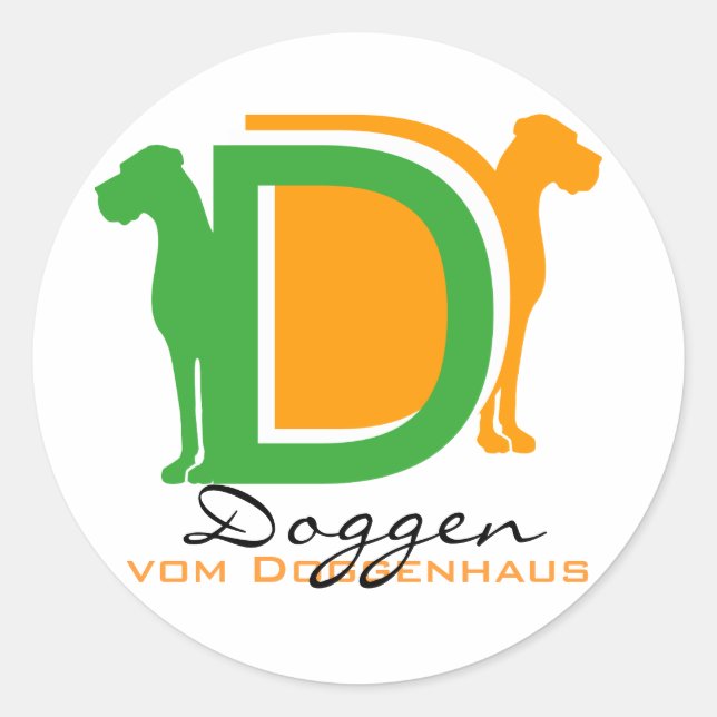 Adesivo série amarela DD Doggen (Frente)