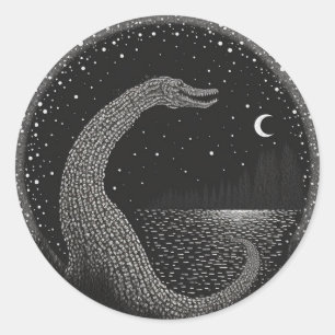 Adesivo Série Cryptid de Monstros de Meia-Viagem