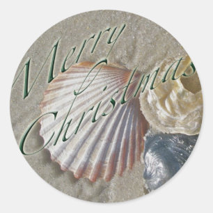 Adesivo Série do Feliz Natal dos Seashells