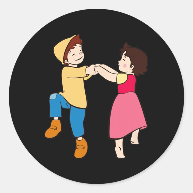 Adesivo Série Heidi E Peter Dancing (Frente)
