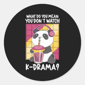Adesivo Série K-Drama Kdrama Coreia do Sul Panda K-Pop Wat