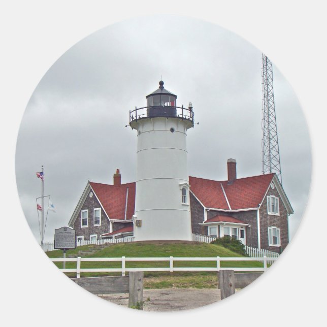 Adesivo Série Nobska Point Lighthouse (Frente)