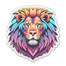 Adesivo Série Safari Adventures Lion Sticker