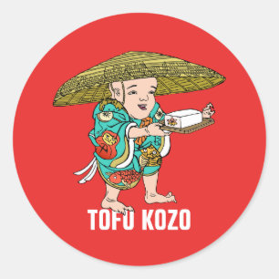 Adesivo Série Yokai: Tofu Kozo